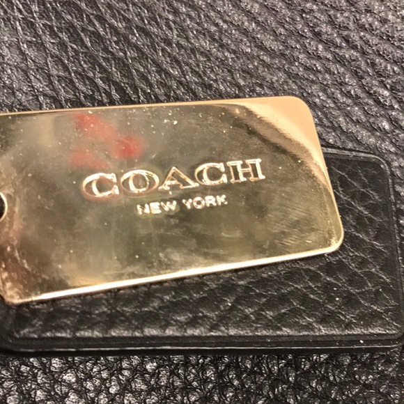 Coach Black Leather Women's Bag - Picture 2 of 8